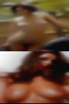 Swinging woman