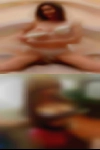 Looking couple have massage