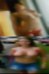 Mature couples swimming