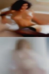 Naked woman and man having sex